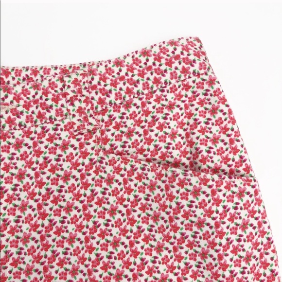 Lee High Waist Floral Print Shorts 10 - Picture 2 of 6